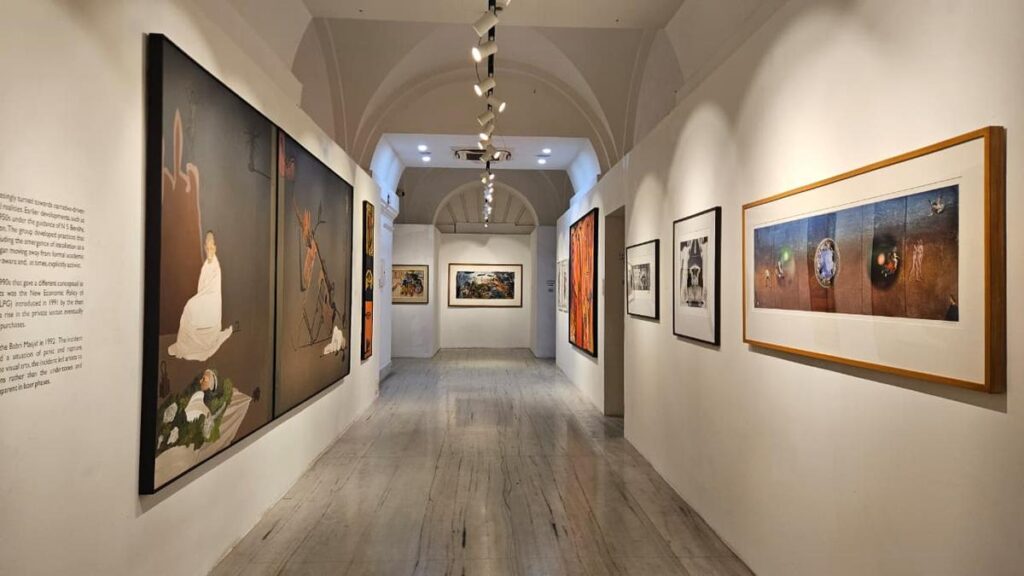 An exhibition in Delhi maps four decades of change in Indian art