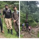 Search operation resumes for missing foreign tourist ‘Alexander’ in Mansehra Mountains