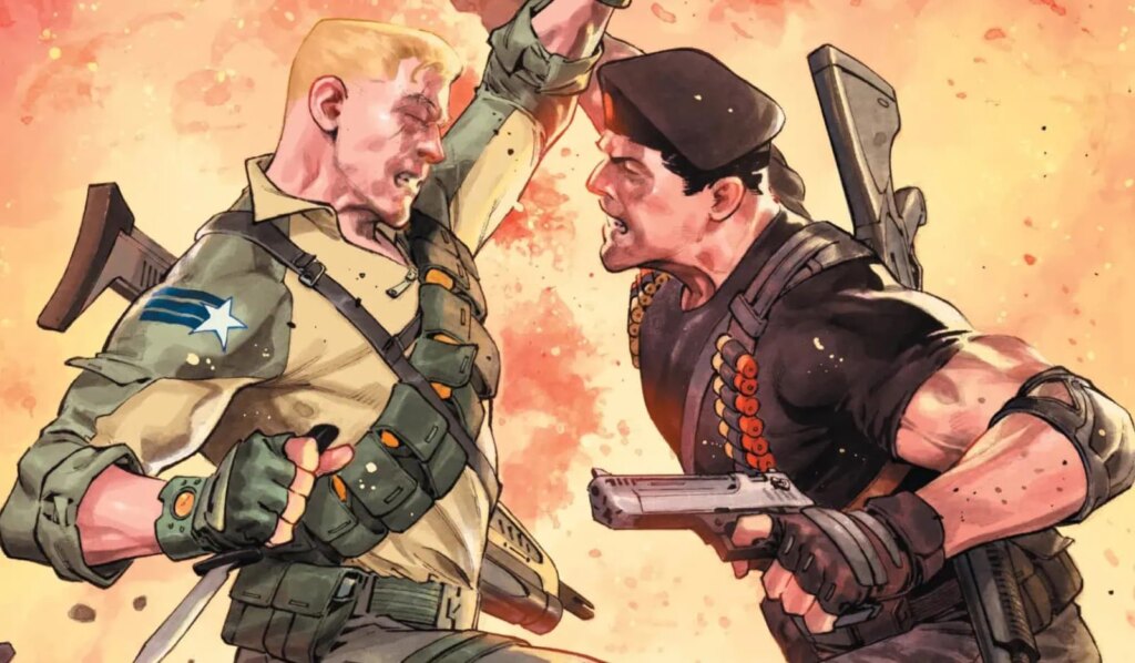 The battle between G.I. Joe and Night Force continues in G.I. Joe #26 preview