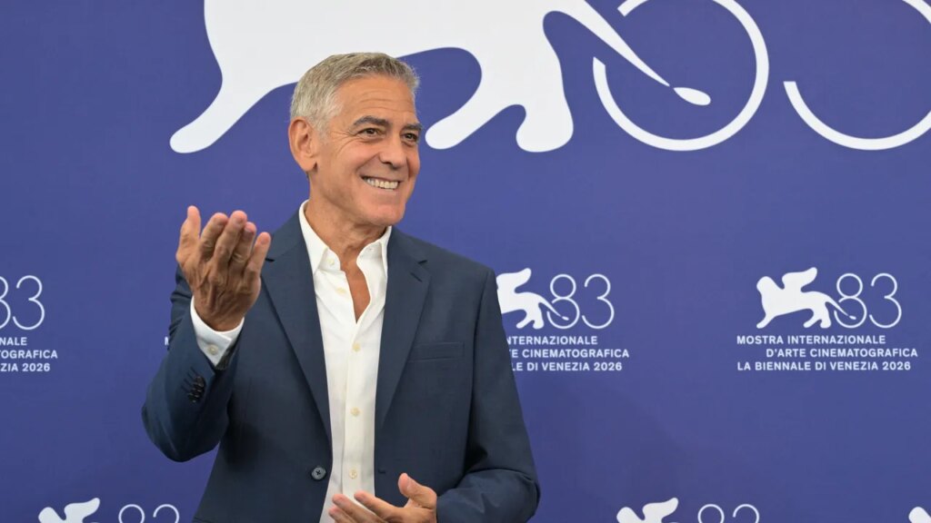 George Clooney Takes On Trump and AI in Remarks at Venice Film Festival