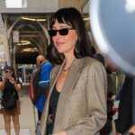 Dakota Johnson Proves Straight-Leg Jeans Look Best With This Fall Shoe Trend