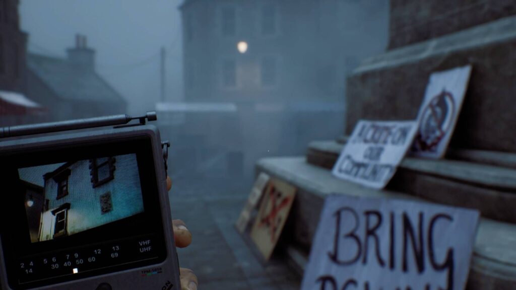 Silent Hill Townfall house on the TV location