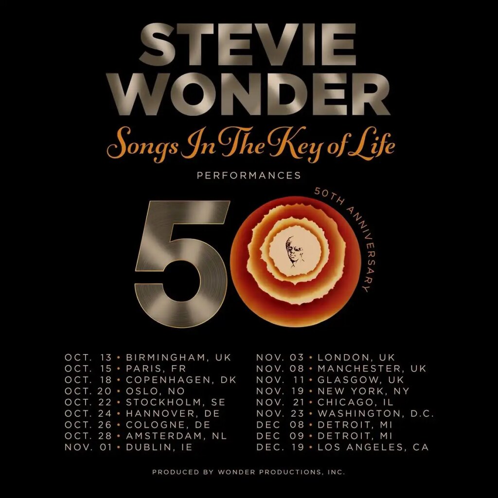 Stevie Wonder Announces ‘Songs In The Key Of Life’ Tour, Readies Outtakes For New Album