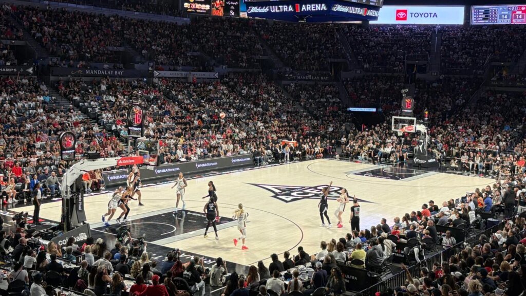 Blue Man Group Adds To The Excitement As Aces Beat Fever In Playoff Opener