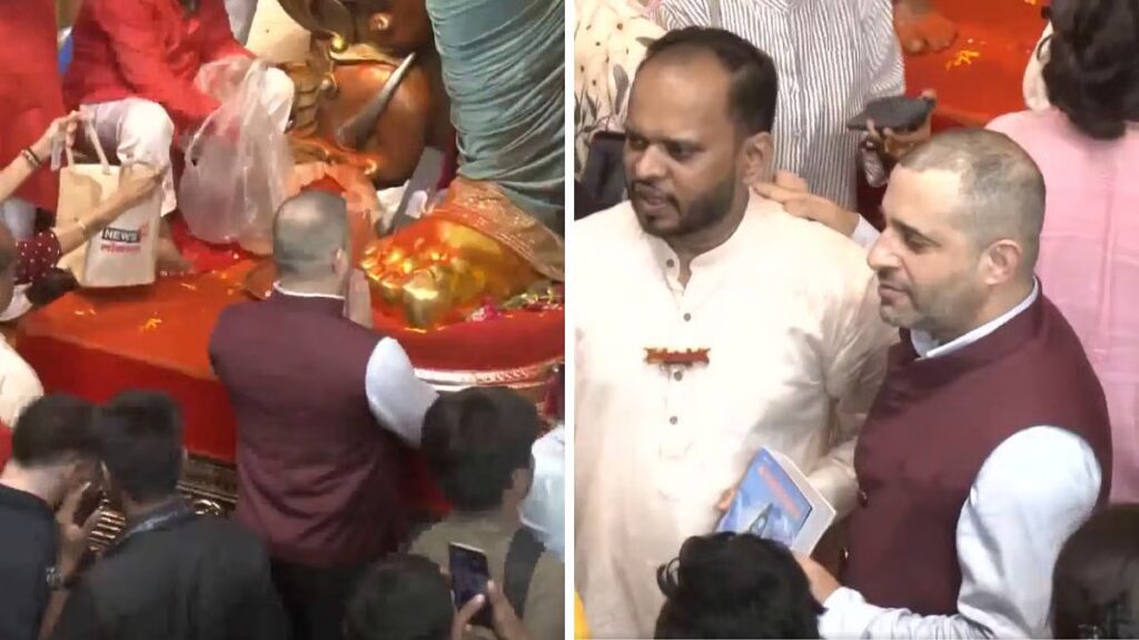 Ganeshotsav 2026: Israel’s Consul General Yaniv Revach Seeks Blessings At Lalbaugcha Raja In Mumbai; Extends Birthday Wishes To PM Modi