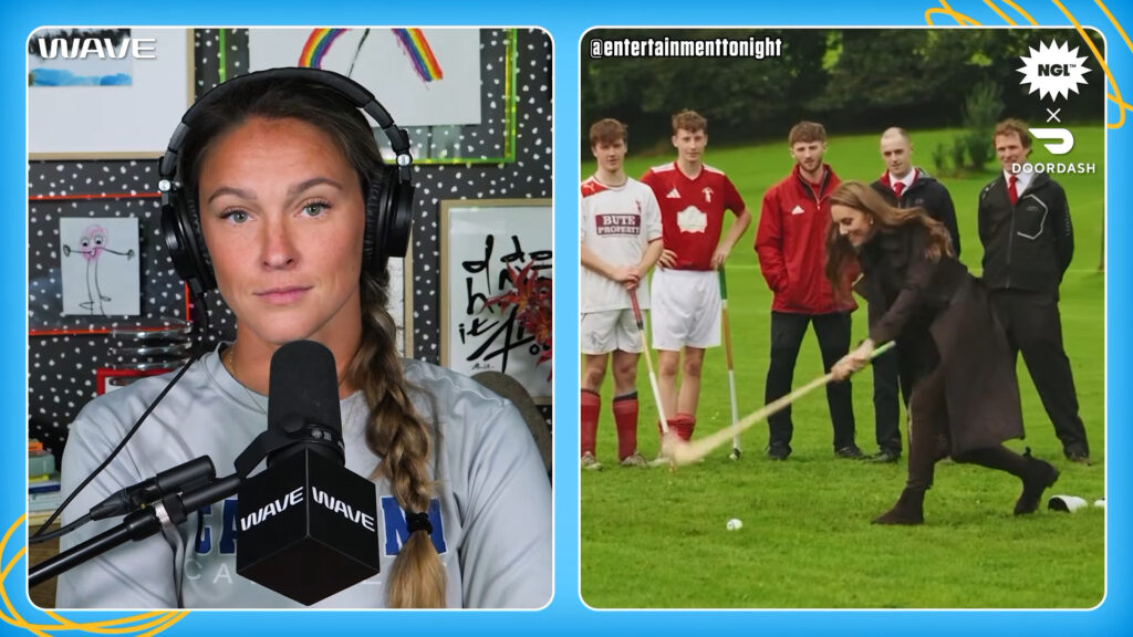 Kylie Kelce makes a public appeal to get Princess Kate on her podcast