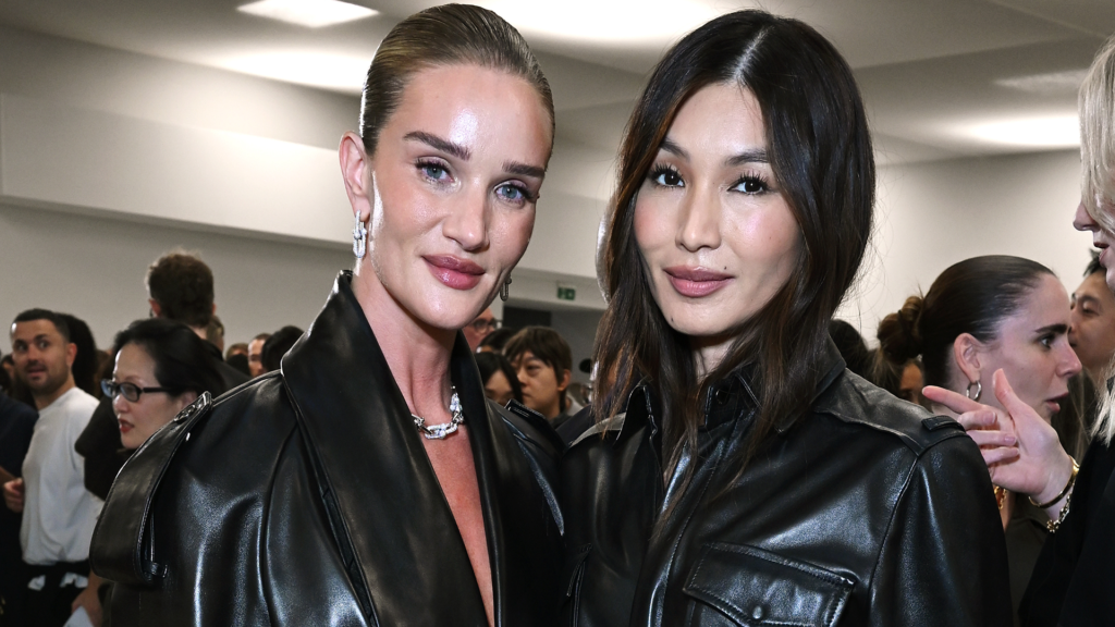 Burberry’s Spring 2027 Show Featured a Leather-Clad Front Row