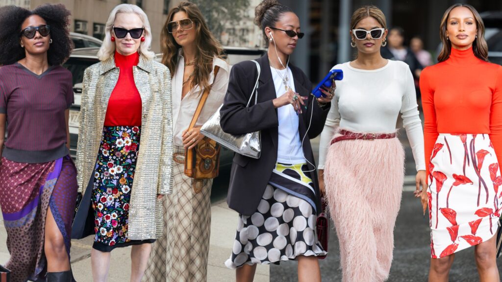 NYFW SS27 Street Style Declared It’s Statement Skirt Season