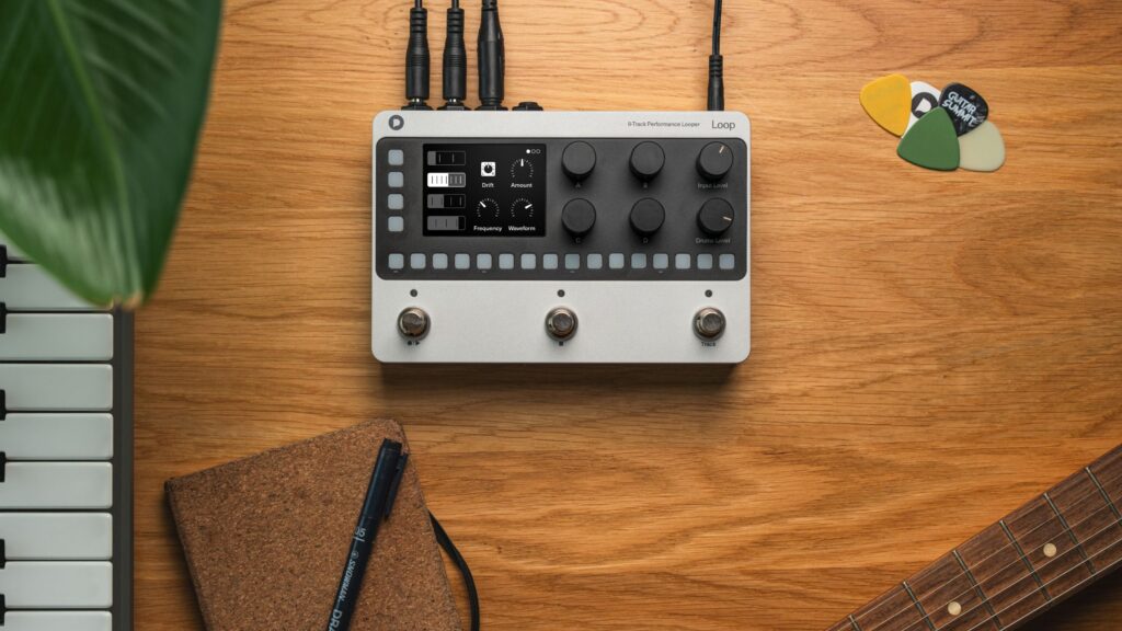 Polyend Loop is part looper pedal, part drum machine and comes stocked with over 100 effects