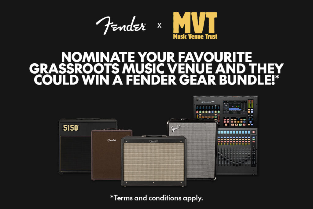 Fender Join With Music Venue Trust For New Initiative | News
