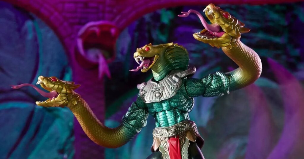King Hiss joins Mattel’s Masters of the Universe Chronicles line with new figure