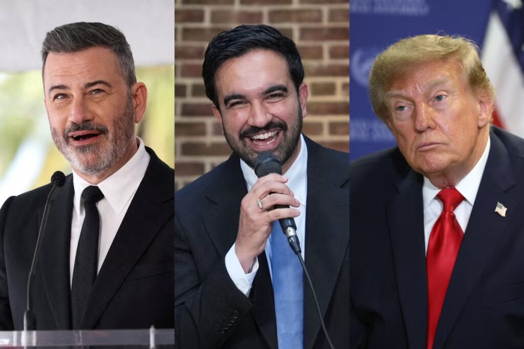 Jimmy Kimmel asks Zohran Mamdani to risk relationship with Trump for a selfie with him