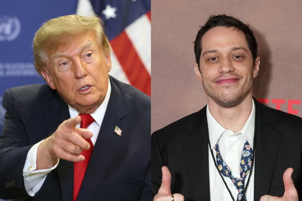 Donald Trump is ‘drunk uncle’ with ‘keys to the nukes,’ Pete Davidson says