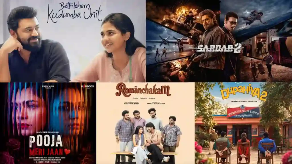 OTT Releases from Sep 28–Oct 4: Your Ultimate Weekend Guide to Every New Movie and Show