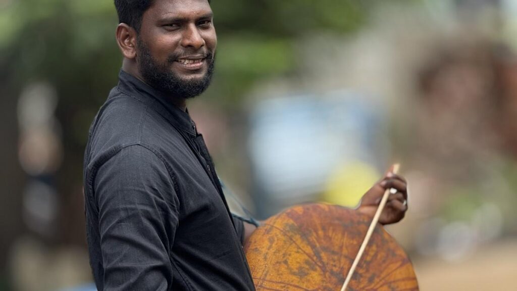 A tie-dye parai: Chennai scientists colour Tamil Nadu’s traditional drum