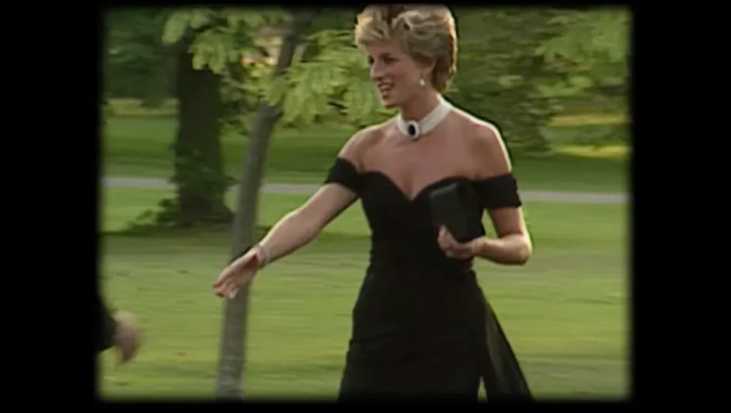 Prince Harry Wants to Buy Princess Diana’s Famous ‘Revenge Dress’ for Meghan Markle: Report
