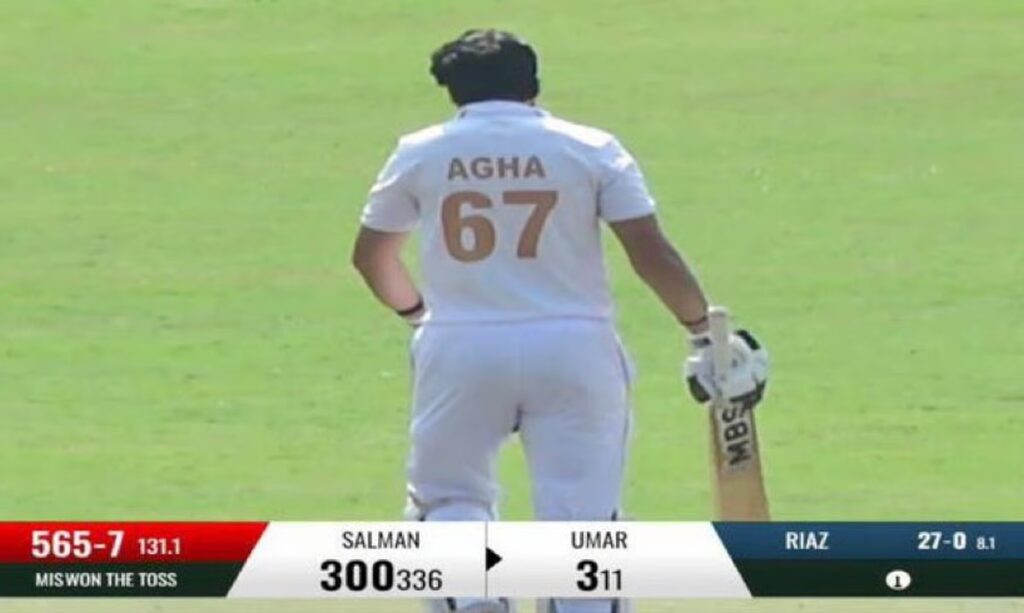 Salman Ali Agha Makes Huge Statement After Being Sent Home, Slams Triple Century In Domestic Match