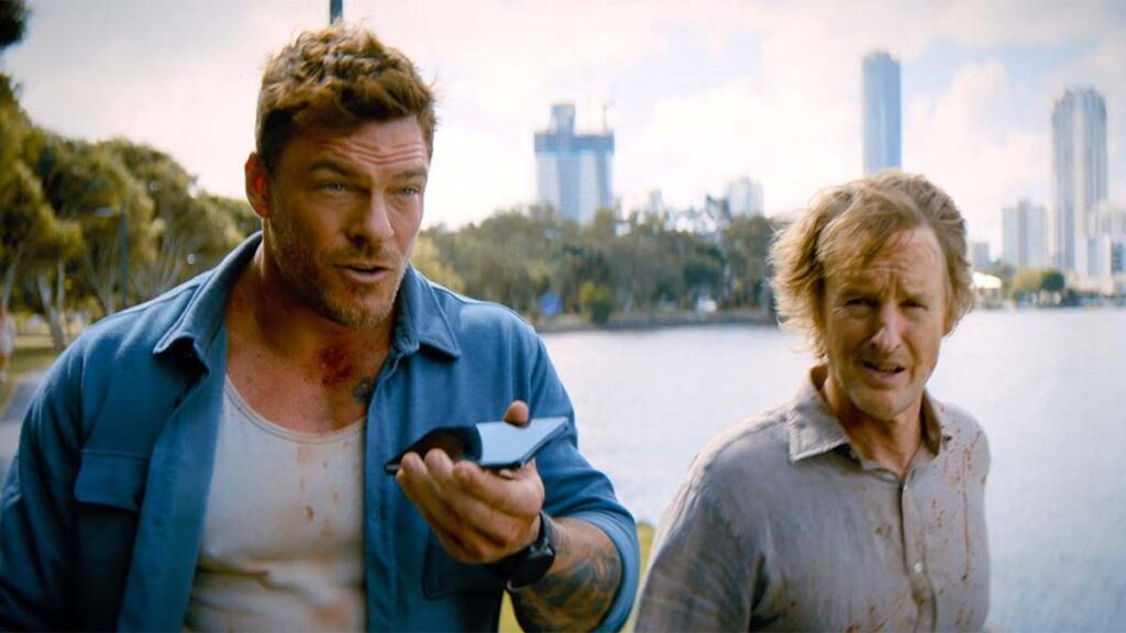 Alan Ritchson and Owen Wilson charm in action comedy