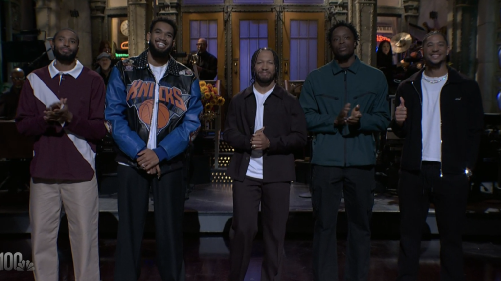 Jalen Brunson Brings Knicks Starting 5 to ‘SNL’ Season 52 Premiere