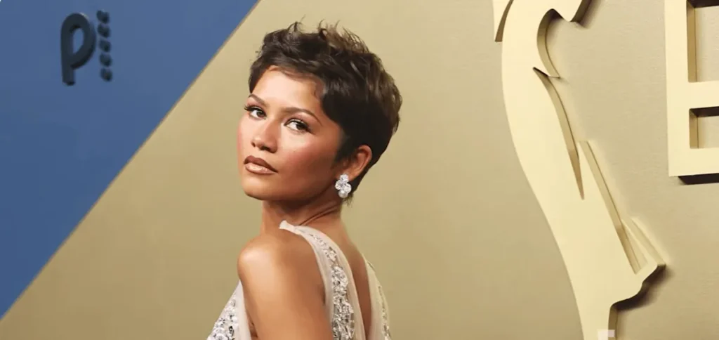 Zendaya Replaces ‘Glass Skin’ Trend With ‘Satin Skin’ Look at Event