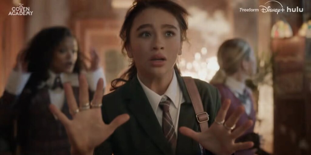 Disney+’s COVEN ACADEMY Trailer Unleashes Witch Powers, Vampires, and a Forbidden Love Triangle — GeekTyrant