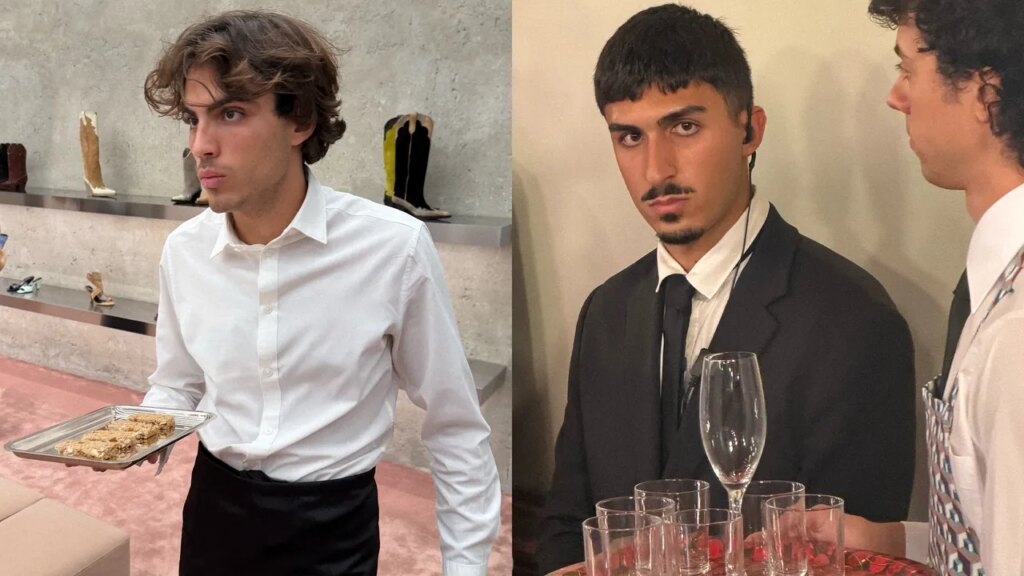 The Most Stylish Guys at Fashion Week Are All the Handsome Servers