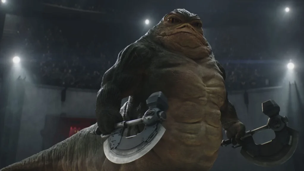 THE MANDALORIAN AND GROGU Features a Hidden Han Solo Easter Egg During Rotta the Hutt’s Fight — GeekTyrant