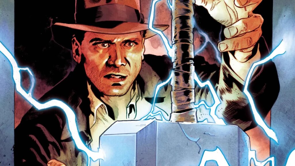 Indiana Jones hunts iconic Marvel artifacts with new comic book variant covers