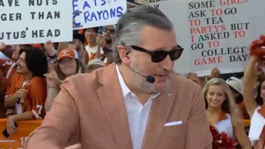 Ted Cruz Booed Mercilessly on ESPN College Gameday: ‘You Suck!’