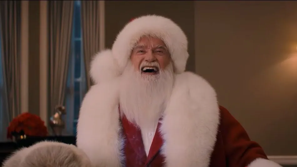 Arnold Schwarzenegger is Santa Claus in The Man with the Bag teaser trailer