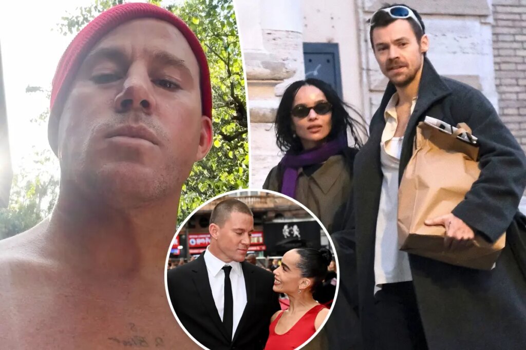 Channing Tatum insists he’s not behind burner Instagram trashing Zoë Kravitz, Harry Styles