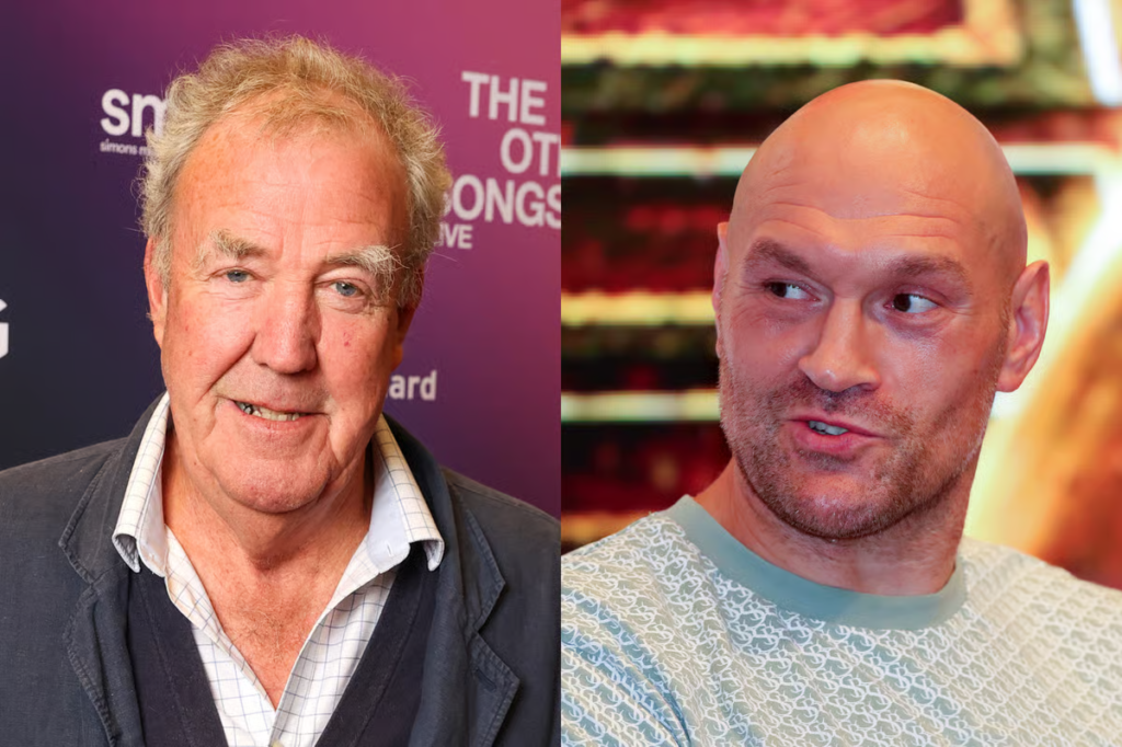 Jeremy Clarkson and Tyson Fury lead National Television Awards nominees