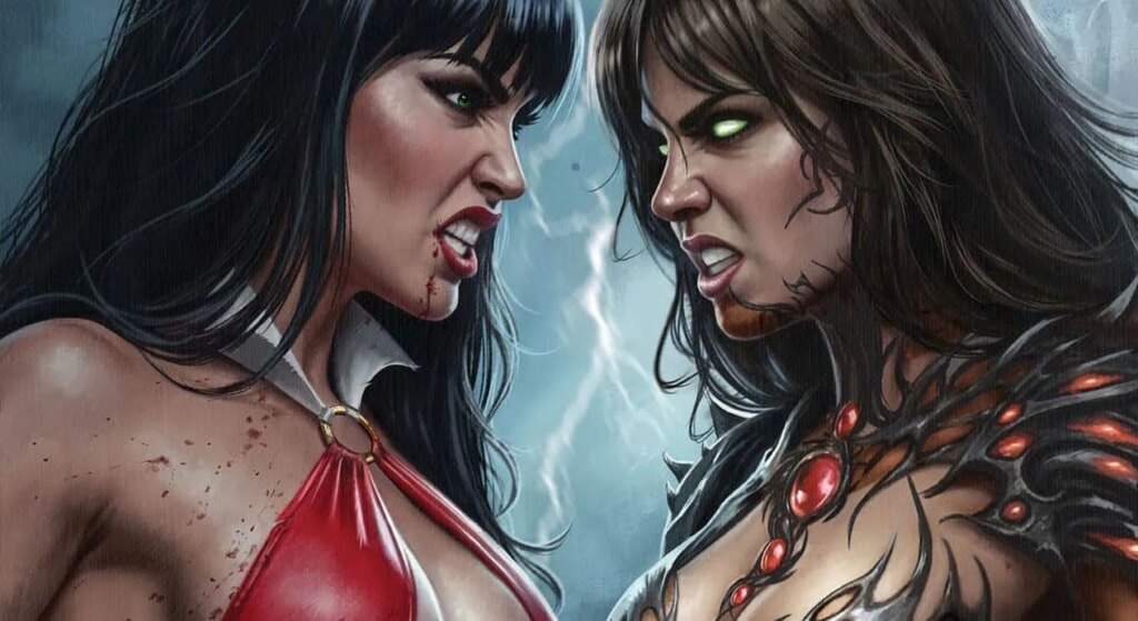 Comic titans collide in Vampirella x Witchblade Special first-look