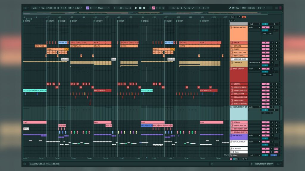 Stuck in the 4-bar loop? Try Stencils, arrangement templates for Ableton Live based on tracks by Four Tet, Fred Again, Skrillex and more