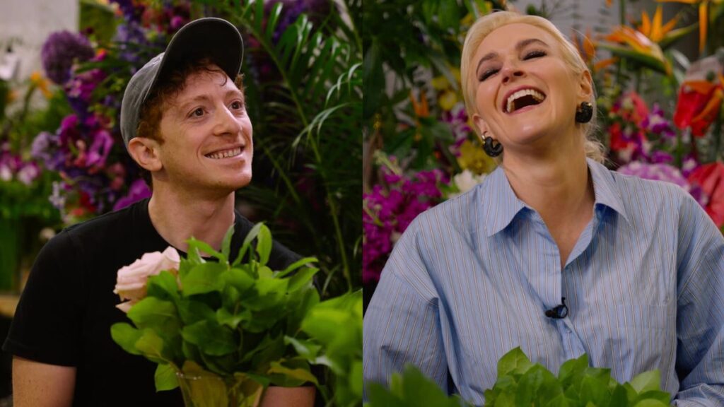 Video: LITTLE SHOP OF HORRORS Stars Betsy Wolfe & Ethan Slater Go on a Flower Shop Date
