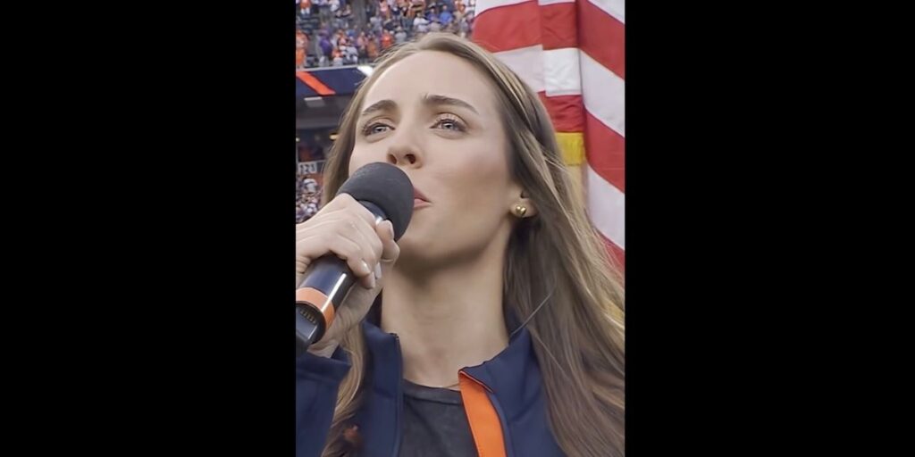 Video: THE OUTSIDERS’ Emma Hearn Sings Anthem at Broncos Game in Denver