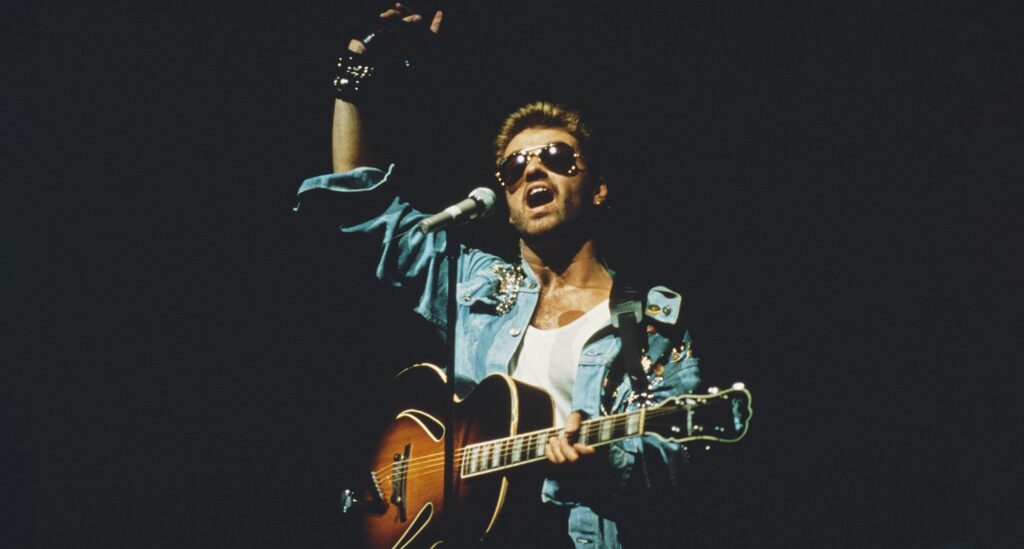 George Michael’s ‘Faith’ guitar heads to auction