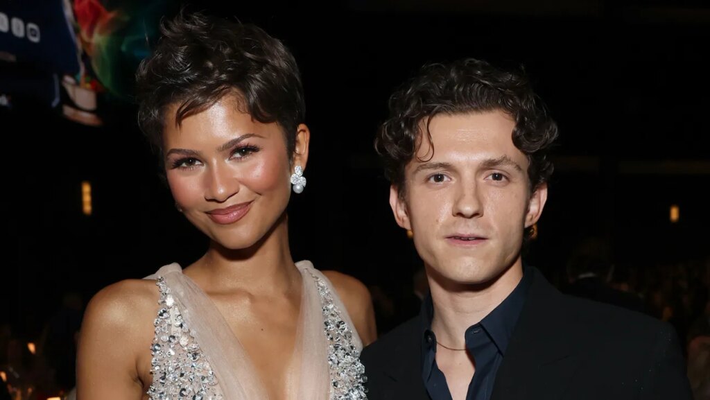 Zendaya With Tom Holland, Pixie Haircut, Outfit at 2026 Emmys