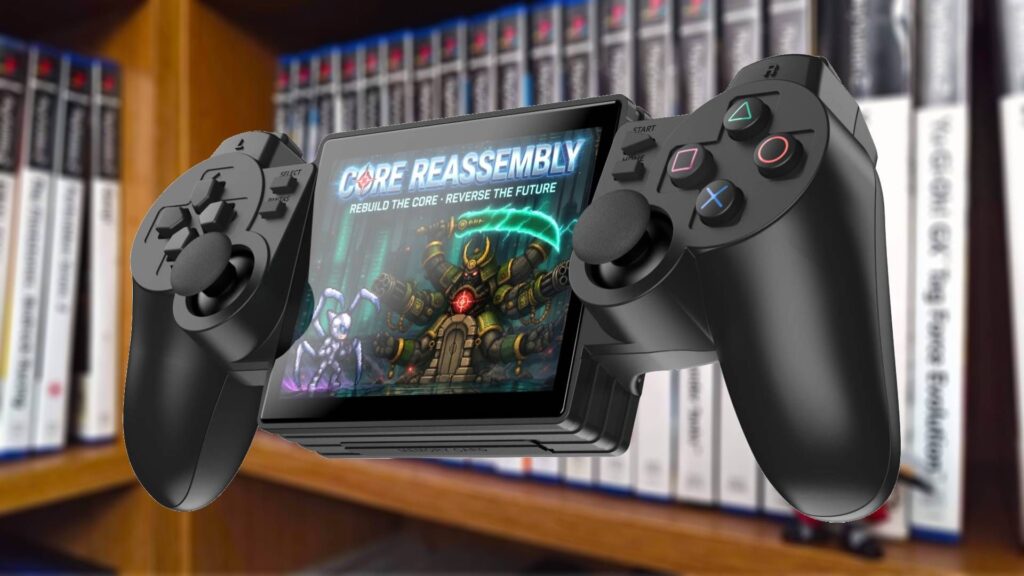 This retro handheld asks “what if the PS Portal looked like a PS2 DualShock controller?”, but I doubt Sony will let it fly