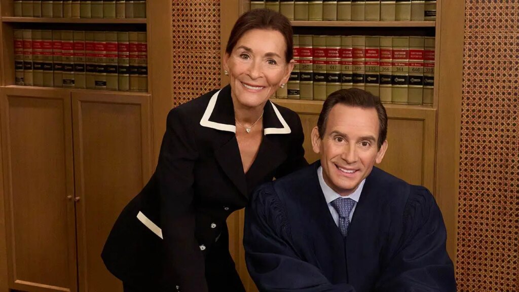 Judge Judy gave son Adam Levy one blunt warning before passing the gavel