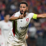 Soccer player gets smoked by lawn roller during halftime warm-up in wild moment caught on camera