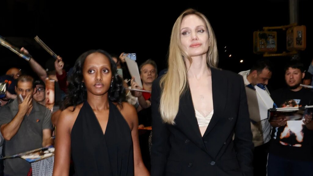 Angelina Jolie’s Daughter Zahara Joins Her at ‘Without Blood’ NYC Screening with Salma Hayek! | Just Jared