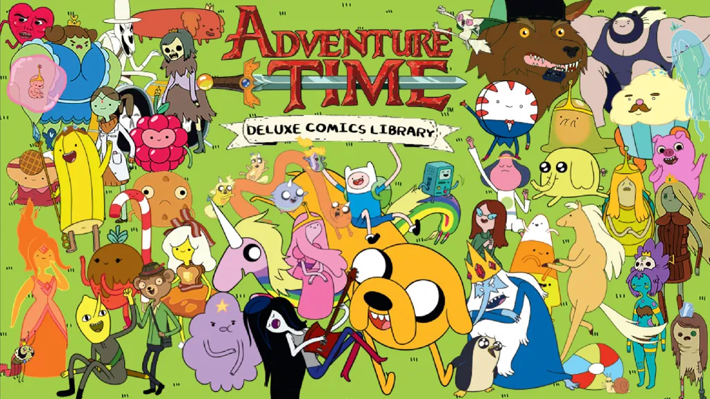 The Adventure Time Deluxe Comics Library Preview