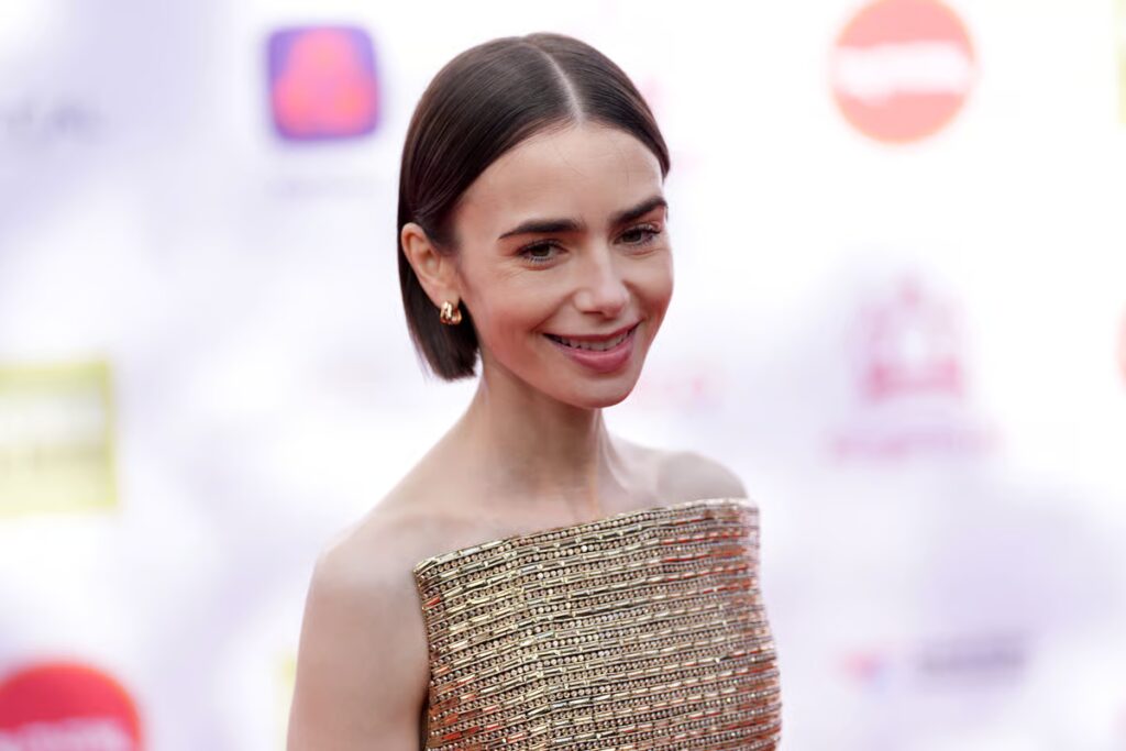 Lily Collins marks ‘surreal and bittersweet’ end to Emily In Paris