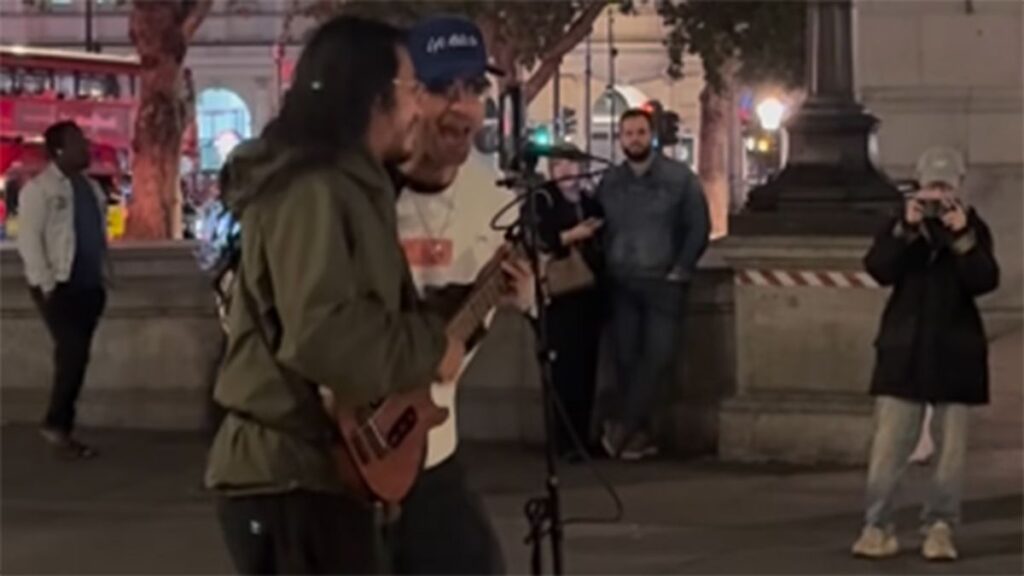 “I thought: ‘Come on, don’t be ridiculous, of course it’s not him. Chris Martin doesn’t roam the streets of London'”: A London busker just sang a duet with the Coldplay frontman without realising who he was