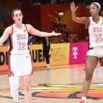 Caitlin Clark says she and Angel Reese have ‘always been friends’ after winning FIBA Women’s World Cup