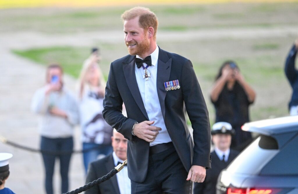 Prince Harry attended the Invictus Spirit Gala & said ‘it’s good to be back on British soil’