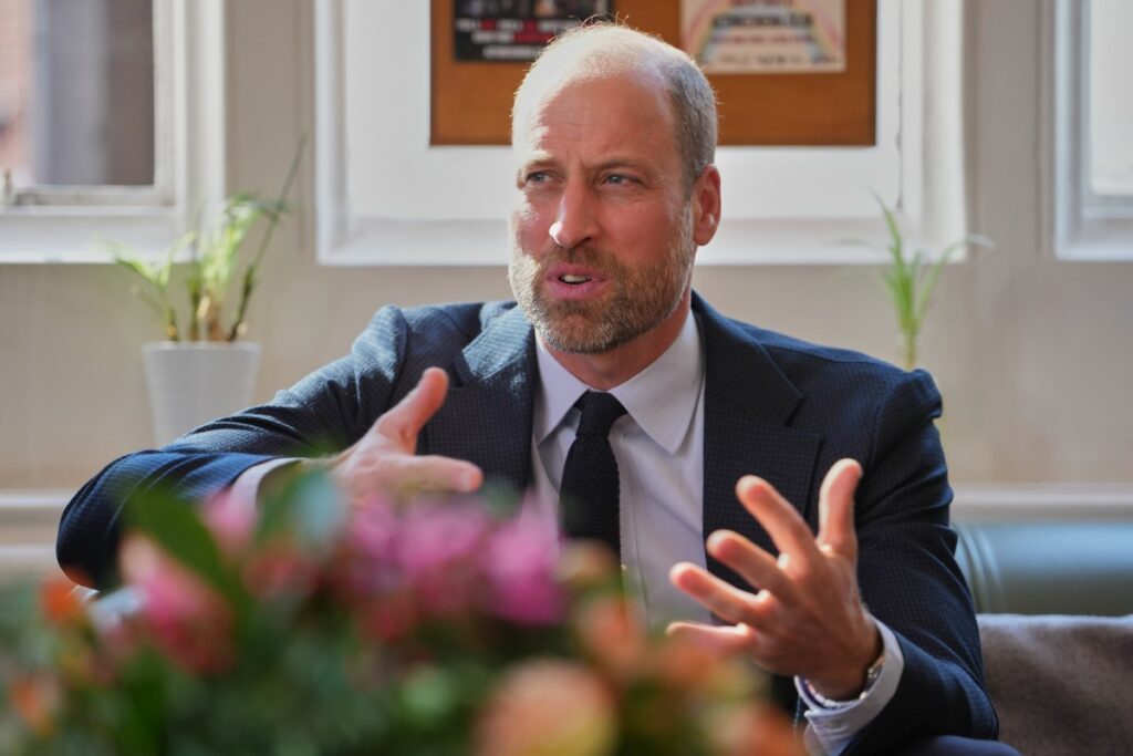 Prince William ignored a question about his uncle Charles Spencer’s ‘Swan Song’