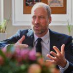 Prince William ignored a question about his uncle Charles Spencer’s ‘Swan Song’