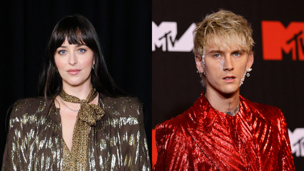 Dakota Johnson & Machine Gun Kelly Spark Romance Rumors After Private NYC Hangout at Taylor Swift’s Apartment | Just Jared